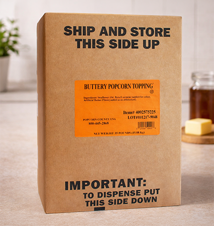 Buttery Popcorn Topping (35 lb.)