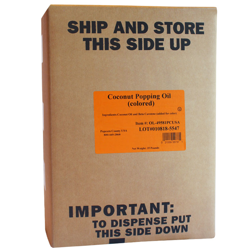 Coconut Popping Oil BIB (35 lb.)