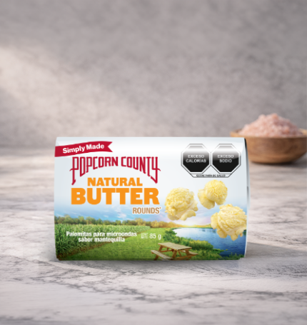 Natural Butter Popcorn